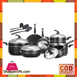 Chef Stylish Gift Pack Set Combine Lid – 15 Pieces – Nonstick