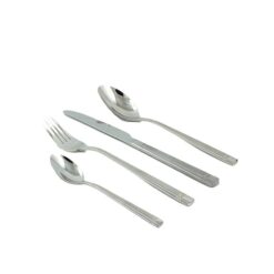 Elegant 24 Pieces Cutlery Set Germany - Silver - El87