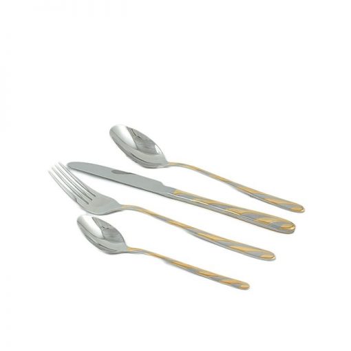 Elegant 24 Pieces Cutlery Set Germany - Silver - EL46