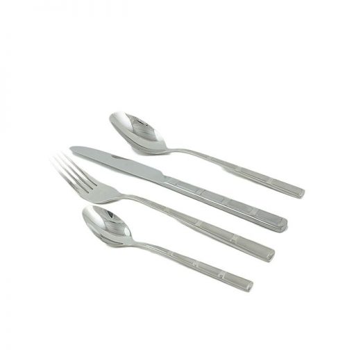Elegant 24 Pieces Cutlery Set Germany - Silver - EL49