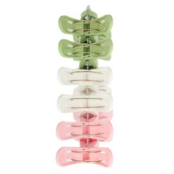 Candy Colored Curved Cloth Hanging Clip - Multi Colour