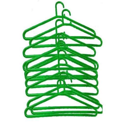 Pack of 12 - Clothe Hangers - Green
