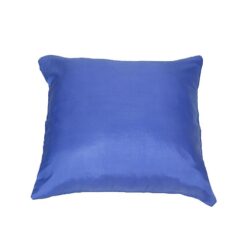 Blue Satin Printed Cushion - Vds-25