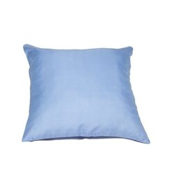 Light Blue Satin Printed Cushion - Vds-27