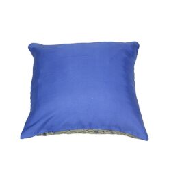 Blue Satin Printed Cushion - Vds-29