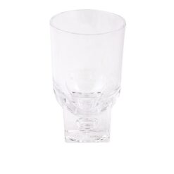 Acrylic Square Base Crystal Tumbler Set - 6 Pieces - Transparent - Bh0015Ac