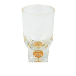 Acrylic Square Base Crystal Tumbler Set - 6 Pieces - Yellow - Bh0015Ac