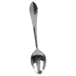 Set Of 6 - Stainless Steel Spoons - Silver 6 Set Of 6 - Stainless Steel Spoons - Silver