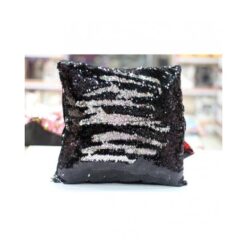 Reversible Mermaid Magic Pillow - Black