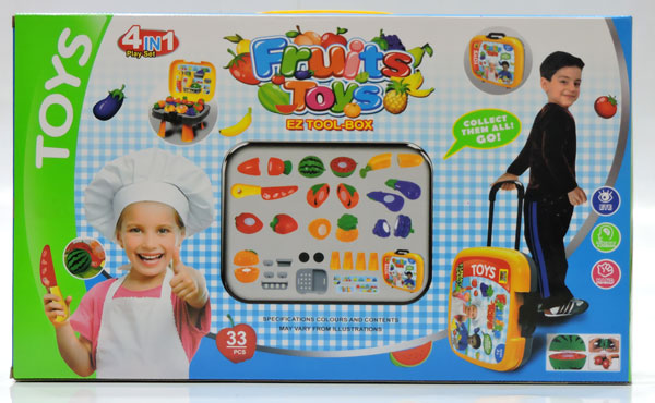 4 In 1 Fruits Toys 33 Pieces For Kid 4 4 In 1 Fruits Toys 33 Pieces For Kid