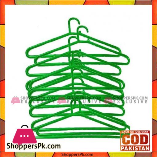 Bindas Collection Pack of 12 - Hangers - Green