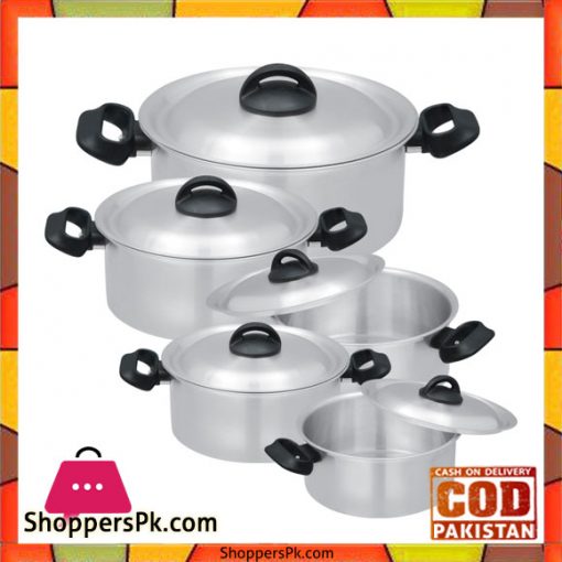 Bravo Bakelite Handle Set – 442 | 5 Cooking Pots Set