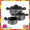 Bravo Non Stick Casserole Set – 753 | 3 Pot Set