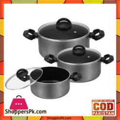 Bravo Non Stick Casserole Set – 753 | 3 Pot Set