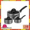 Bravo Non Stick Sauce Pan Set – 781 | 6 Pieces Set