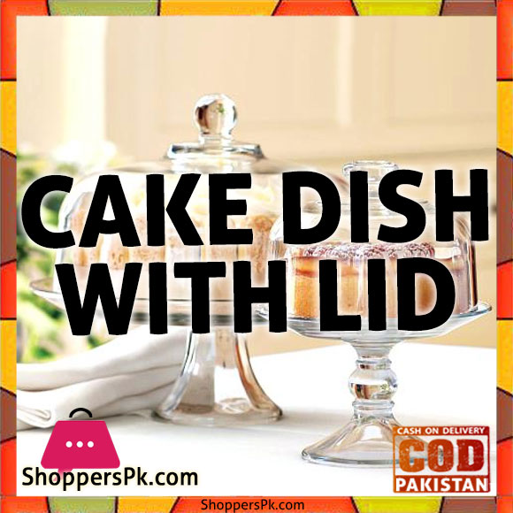 Acrylic Cake Plate with Dome Price in Pakistan