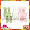 Candy Colored Curved Cloth Hanging Clip - Multi Colour