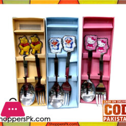 Cartoon Characters Baby Spoon Fork Set One Set