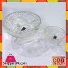 Crystal Fruit Bowls And Ice Cream Set 7 Pieces Q7 Small