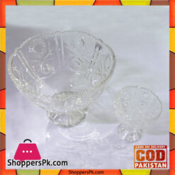 Crystal Fruit Bowls And Ice Cream Set 7 Pieces Q4