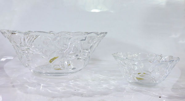 Crystal Fruit Bowls And Ice Cream Set 7 Pieces Q6 Small