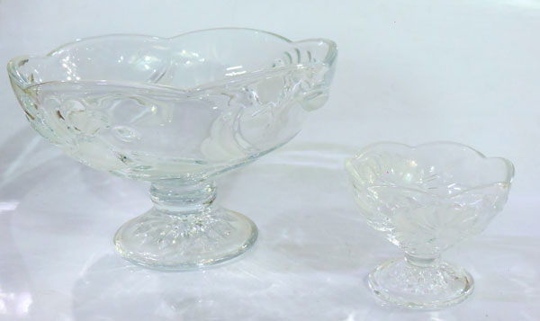 Crystal Fruit Bowls And Ice Cream Set 7 Pieces Q2