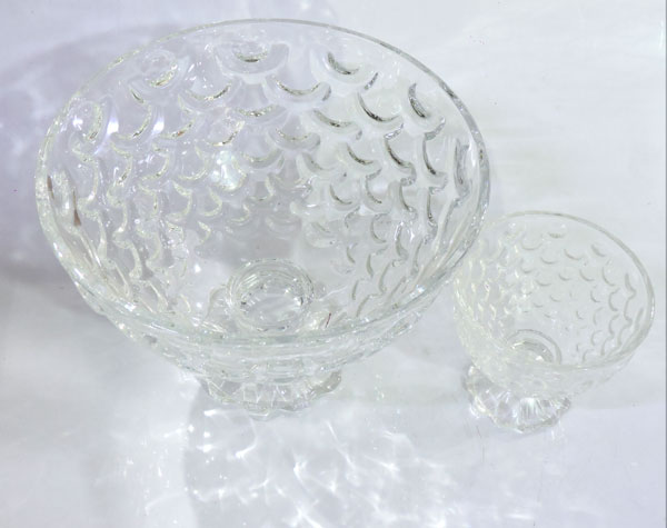 Crystal Fruit Bowls And Ice Cream Set 7 Pieces Q3 4 Crystal Fruit Bowls And Ice Cream Set 7 Pieces Q3