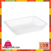 Disposable Foam Tray 100 Pcs - 8X6X0.6 Inch