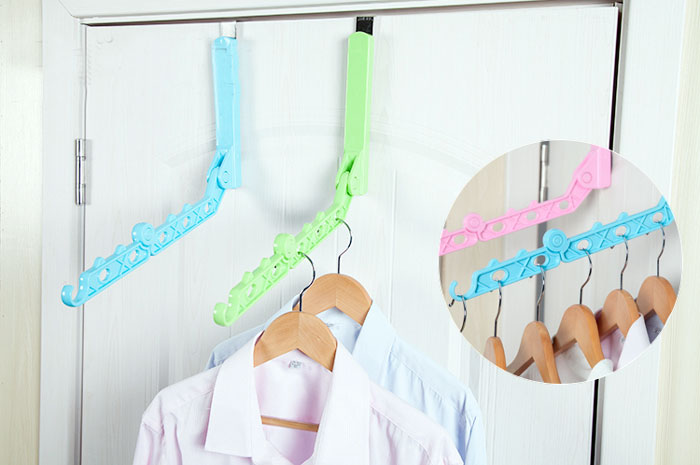 Door Hanging Foldable Clothes Hanger