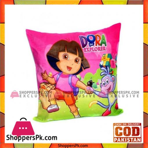 Dora Soft Printed Cushion - Pink
