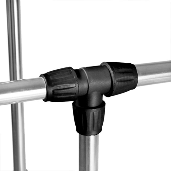 Stainless Steel Double Pole Clothes Hanger