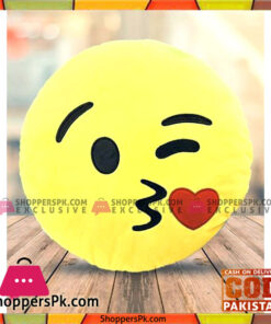 Emoji Emoticon Yellow Round Cushion Stuffed Pillow Plush Soft Toys Decor  ES-0003
