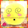 Emoji Emoticon Yellow Round Cushion Stuffed Pillow Plush Soft Toys Decor Es-0010