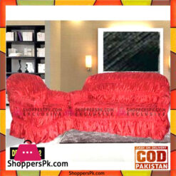 Fashioncity Sofa Covers Protector Slipcover - 5 Seater -Pink