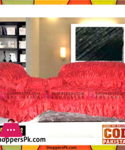 Fashioncity Sofa Covers Protector Slipcover - 5 Seater -Pink