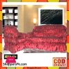Fashioncity Sofa Covers Protector Slipcover - 5 Seater -Red