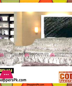 Fashioncity Sofa Covers Protector Slipcover - 5 Seater -off white