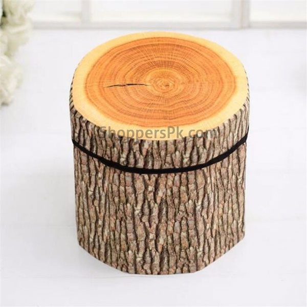 Folding Fabric Fruit Design Storage Box Foot Stool Seat Pack Of 2 Pcs