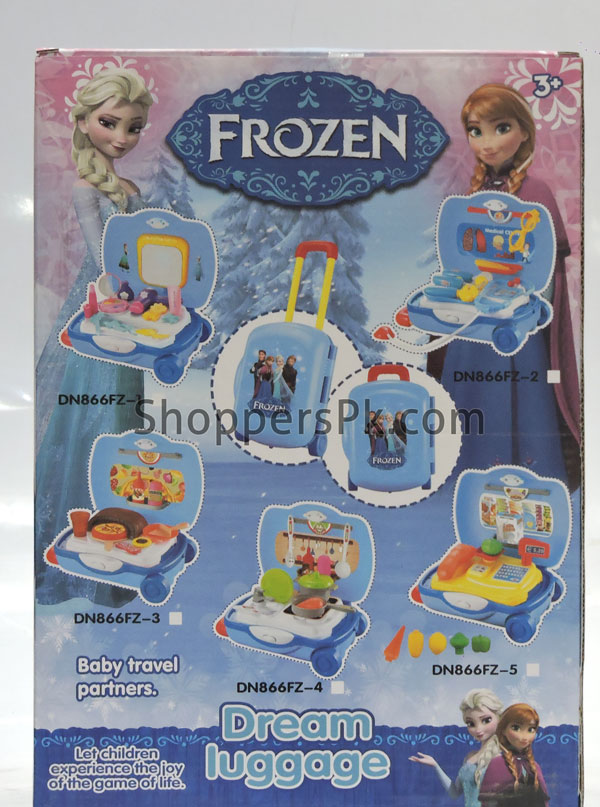 Frozen Dream Luggage Makeup Toy Set
