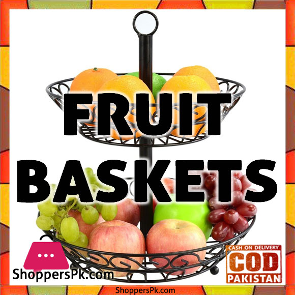 Stainless Steel Hanging Fruit Basket Buy Online in Pakistan