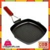 Heavy Gauge Deluxe Handle Non-Stick Square Grill Pan 24 Cm