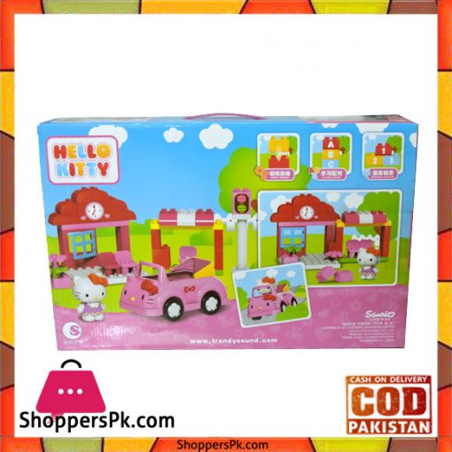 Hello Kitty Block House Set For Kid