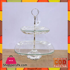 High Quality Fancy Two Tier Dessert Stand