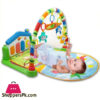 Huanger Baby Play Gym Piano Fitness Rack 3 in 1 Music Infant Activity Play Mat