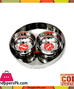 Indian Style Thaal Small 3 Piece - Indian Thali