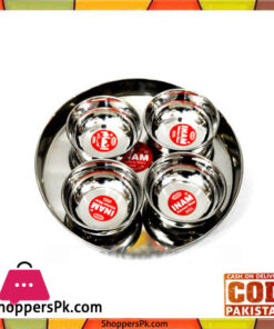 Indian Style Thaal Small 5 Piece - Indian Thali