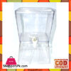 Juice Dispenser Acrylic Plastic 5 Liter Square 