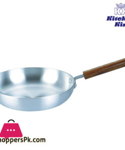 Kitchen King Aluminium Super Fry Pan Wooden Handle - 20 CM