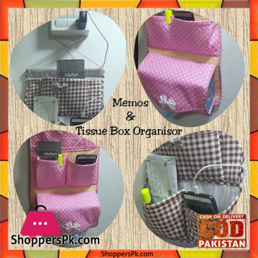 Memos and Tissue Box Organizer