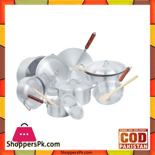 Euro 15 Pieces Metal Finish Cookware Gift Pack – GP-040-M